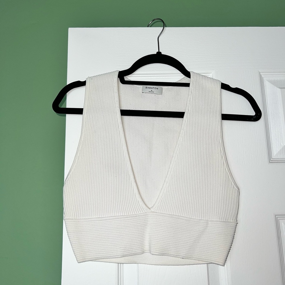 Aritzia white tank